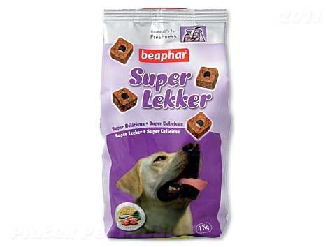 Vyřazeno Beaphar Bogena Super Lekker Dog pochoutka 1kg