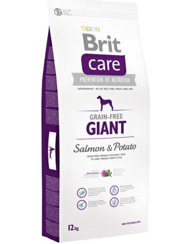 Brit Care Dog Grain-free Giant Salmon & Potato 2 balení 12kg