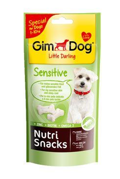 GIMDOG Nutri Snack Sensitive mini kostičky 40g