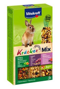 Vitakraft Rodent králíček Kräcker Kombi 3ks