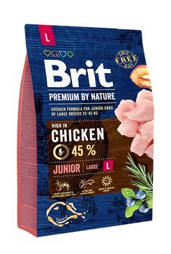 Brit Premium Dog by Nature Junior L 2 balení 15kg