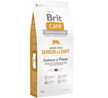Brit Care Dog Grain-free Senior Salmon &amp; Potato 2 balení 12kg