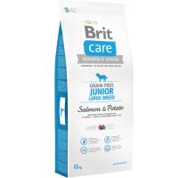 Brit Care Dog Grain-free Junior LB Salmon & Potato 2 balení 12kg