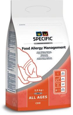Specific CDD Food Allergy Management pes 2 balení 12kg