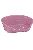 Pelech plast SIESTA DLX 6 růžový 70,5x52x23,5cm FP