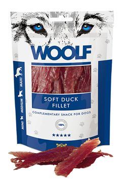 WOOLF pochoutka soft duck jerky 100g