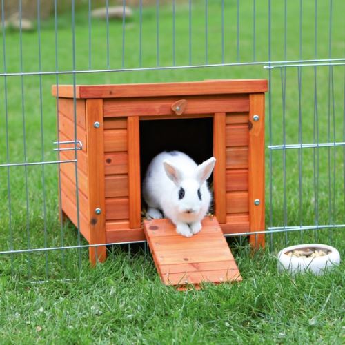 Dřevěný domek NATURA králík 60x47x50cm