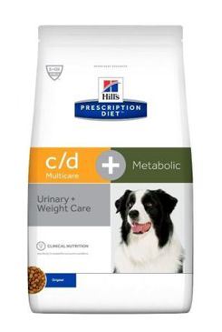 Hill's Can. PD C/D Dry Multicare+Metabolic 2kg