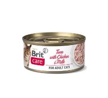 Brit Care Cat konz Fillets Chicken&amp;Milk 70g