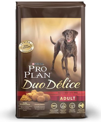Purina Pro Plan Dog Adult Duo Délice Beef 10kg