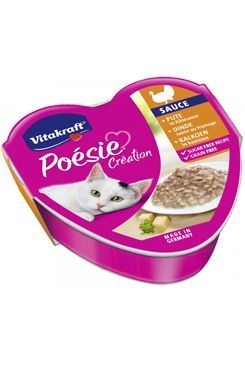 Vitakraft Cat Poésie konzerva šťáva krocan v sýr.om. 85g