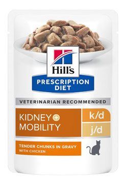 Hill's Fel. PD K/D + Mobility kapsa 12x85g NEW