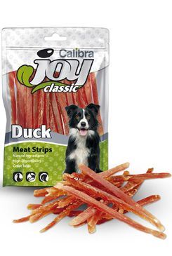 Calibra Joy Dog Classic Duck Strips 80g