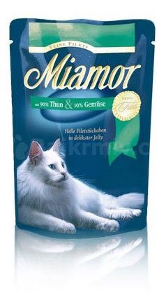 Miamor Cat Filet kapsa tuňák+zelenina 100g