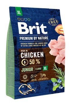 Brit Premium Dog by Nature Junior XL 2 balení 15kg