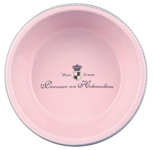 DOG PRINCESS - keramická miska růžová 0,18 l / 12 cm