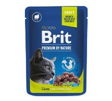 Brit Premium Cat kapsa Lamb for Sterilised 100g