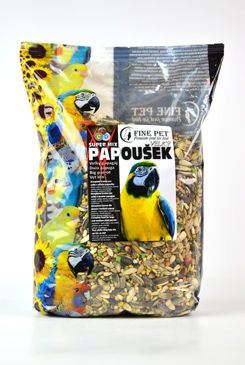 FINE PET Super Mix Velký papoušek