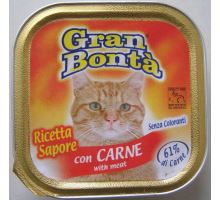 Gran Bonta paštika s hovězím masem pro kočky 100g