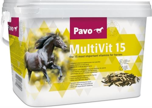 Pavo MultiVit 15 NOVÝ 3kg