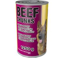 DELIKAN Konzerva pro psy beef 1250g