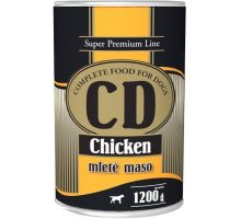 DELIKAN Konzervy pro psy CD Chicken 1200g