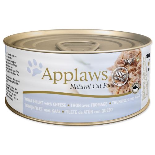 APPLAWS cat tuna fillet & cheese 70g