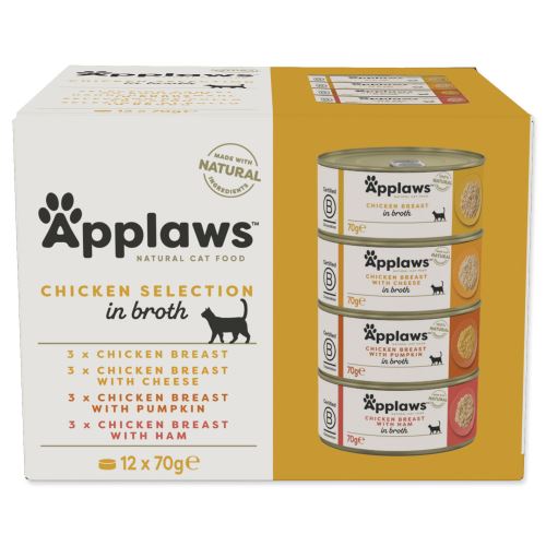 APPLAWS Chicken Selection Multipack 12 x 70 g 840g