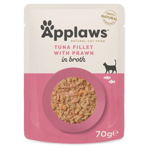 APPLAWS cat tuna & pacifc prawn 70g kapsička
