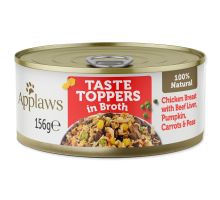 APPLAWS dog chicken, beef liver &amp; vegetables 156g