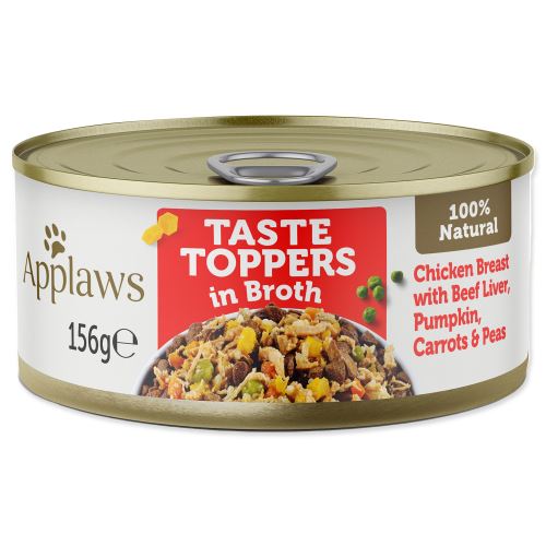 APPLAWS dog chicken, beef liver & vegetables 156g