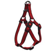 Postroj ACTIVE DOG Premium červený S 1ks