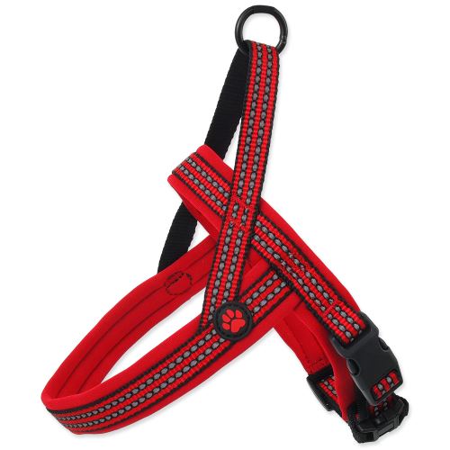 Postroj ACTIVE DOG Neoprene červený M/L 1ks