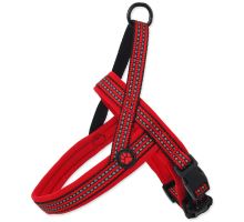 Postroj ACTIVE DOG Neoprene červený L/XL 1ks