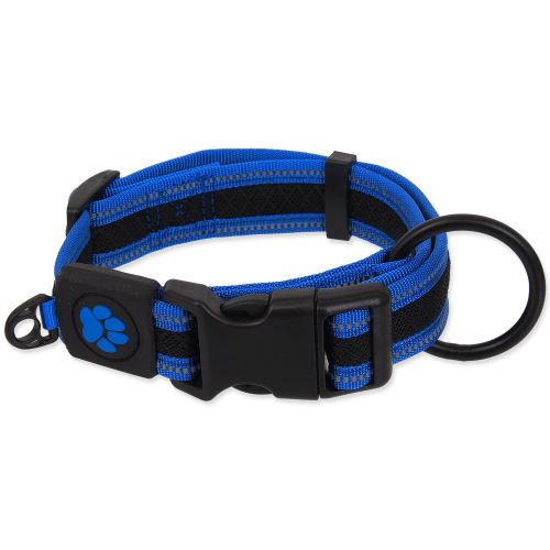 Obojek ACTIVE DOG Fluffy modrý L 1ks