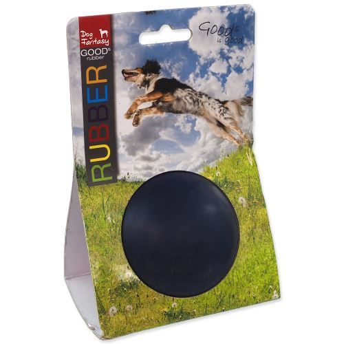 DOG FANTASY míč gumový házecí modrý 8 cm 1ks