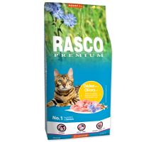 Rasco Premium Cat Kibbles Adult, Chicken, Chicori Root 7,5kg