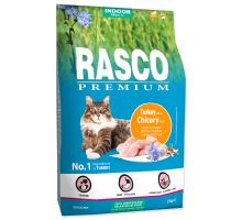 Rasco Premium Cat Kibbles Indoor,  Turkey, Chicori Root 2kg