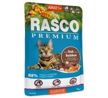 Rasco Premium Cat Pouch Adult, Duck, Buckthorn 85g