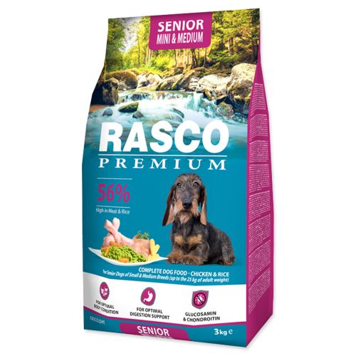 RASCO Premium Senior Small & Medium 3kg