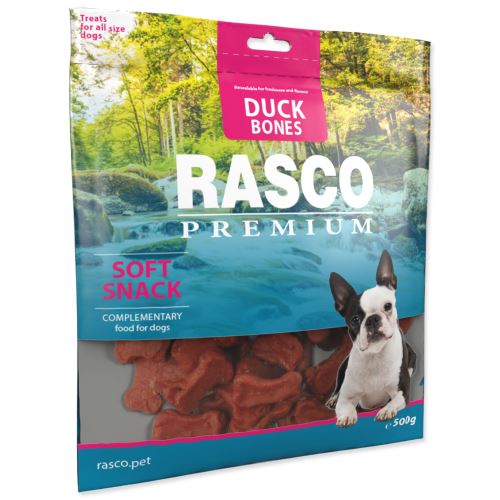 RASCO Premium mini kosti z kachního masa 500g