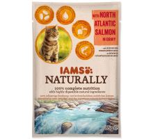 IAMS Cat Naturally with North Atlantic Salmon in Gravy 85g