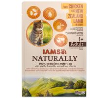 IAMS Cat Naturally with Chicken &amp; New Zealand Lamb in Gravy 85g