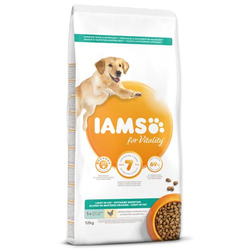 IAMS Dog Adult Weight Control Chicken 2 balení 12kg