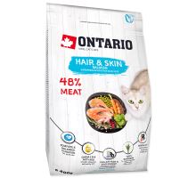 ONTARIO Cat Hair &amp; Skin 0,4kg