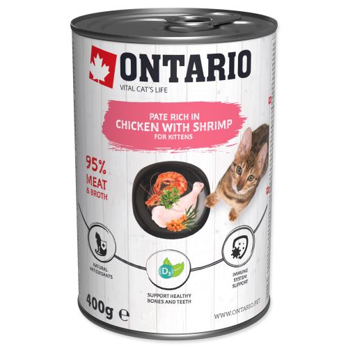 ONTARIO Chicken with Shrimps flavoured with Sea Buckthorn 400g