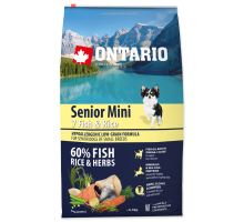 ONTARIO Senior Mini Fish &amp; Rice 6,5kg