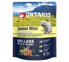 ONTARIO Senior Mini Lamb &amp; Rice 0,75kg