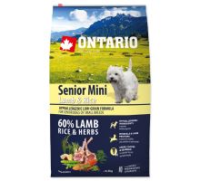 ONTARIO Senior Mini Lamb &amp; Rice 6,5kg