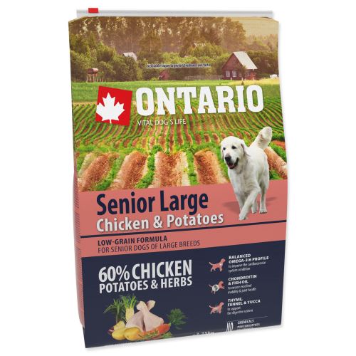 ONTARIO Senior Large Chicken & Potatoes & Herbs
